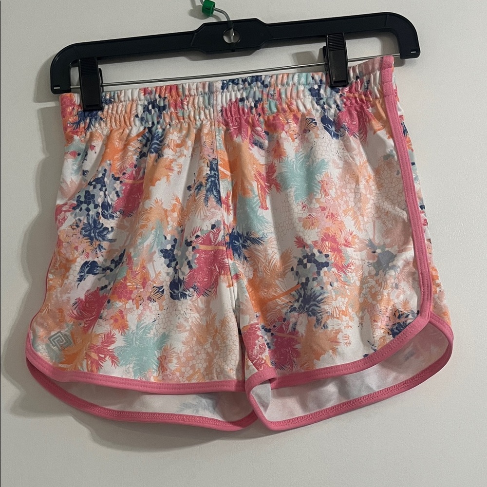 Zelos Girls Colorful Athletic Shorts Size L